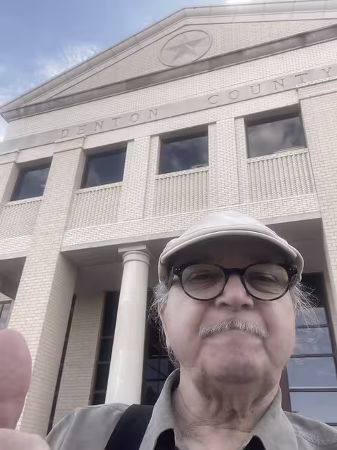 Bud at courthouse as an expert witness